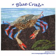 Blue Crab Digital Quilt Pattern